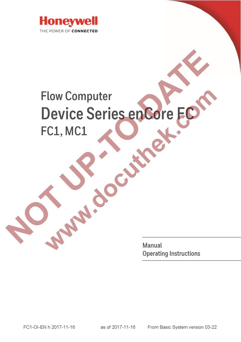 Honeywell enCore FC Series User manual