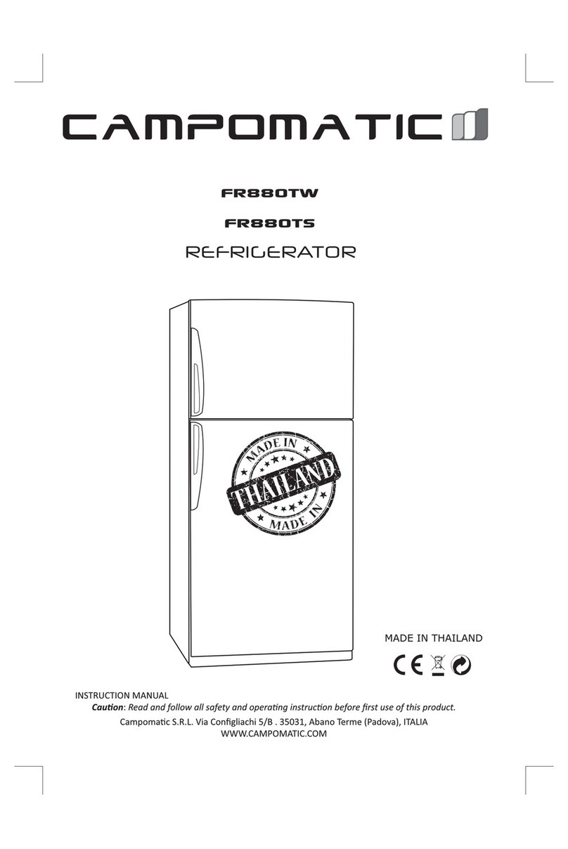 Campomatic FR880TW instruction manual
