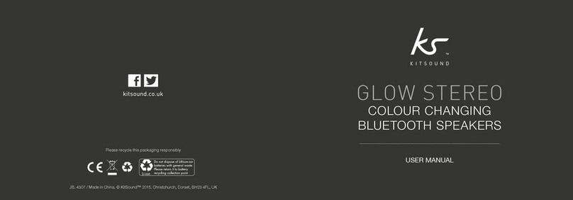 Kitsound Glow Stereo user manual
