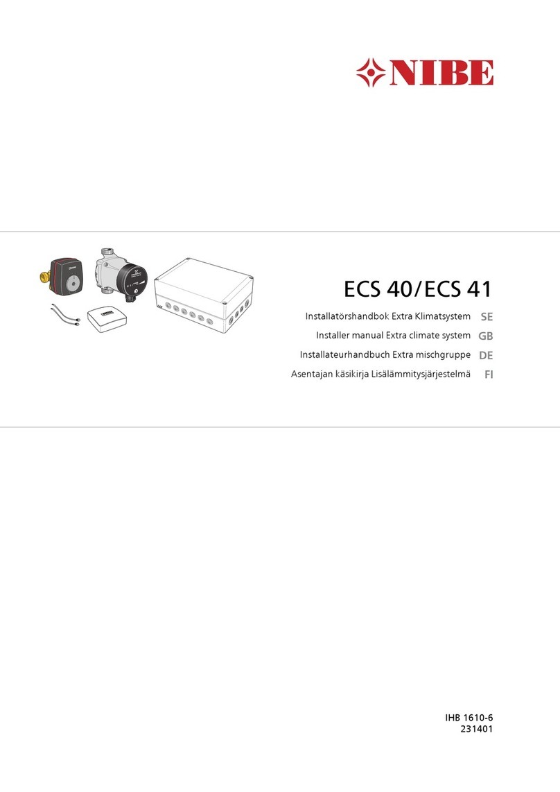 Nibe ECS 40 Installer manual