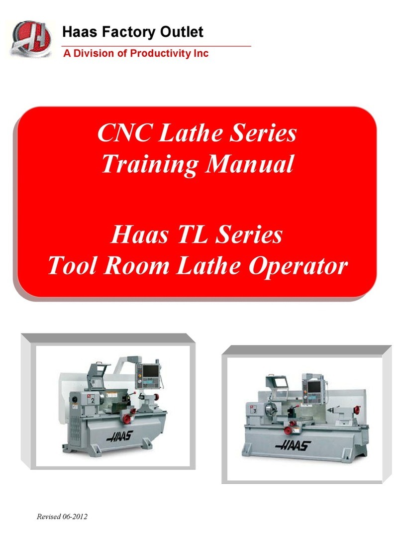 Haas TL Series Training manual