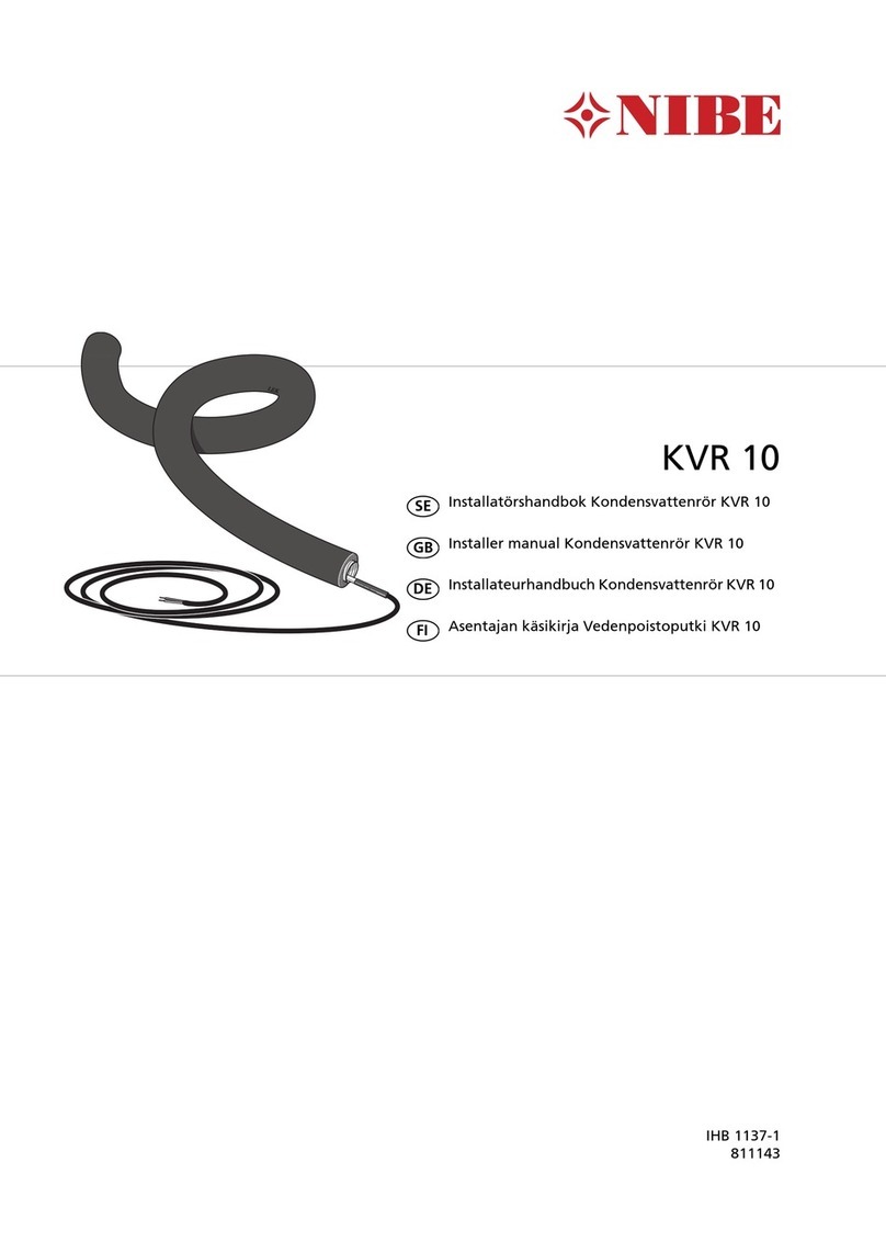 Nibe KVR 10 User guide