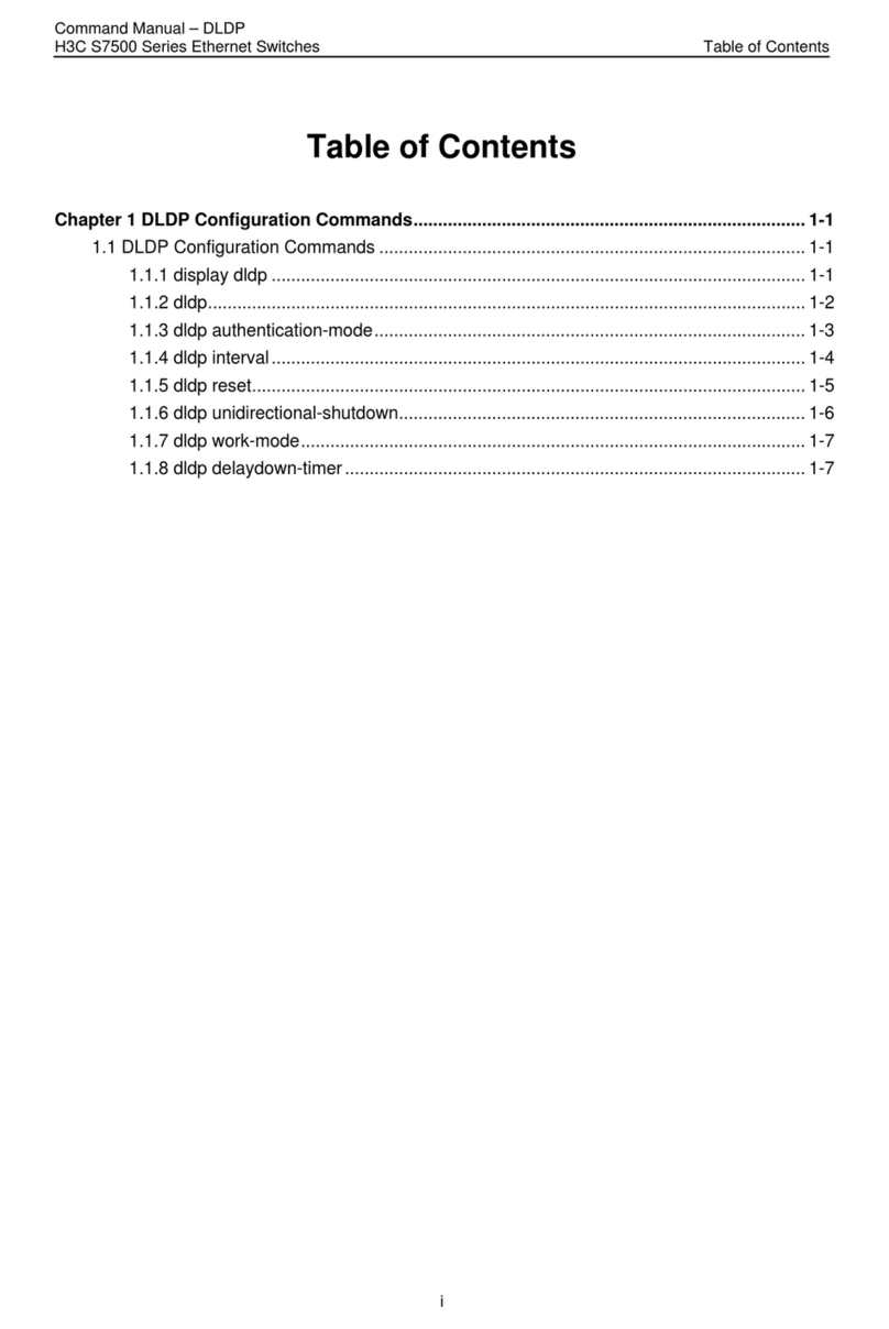 H3C S7500 Series Installation instructions H3C S7500 Series Installation instructions