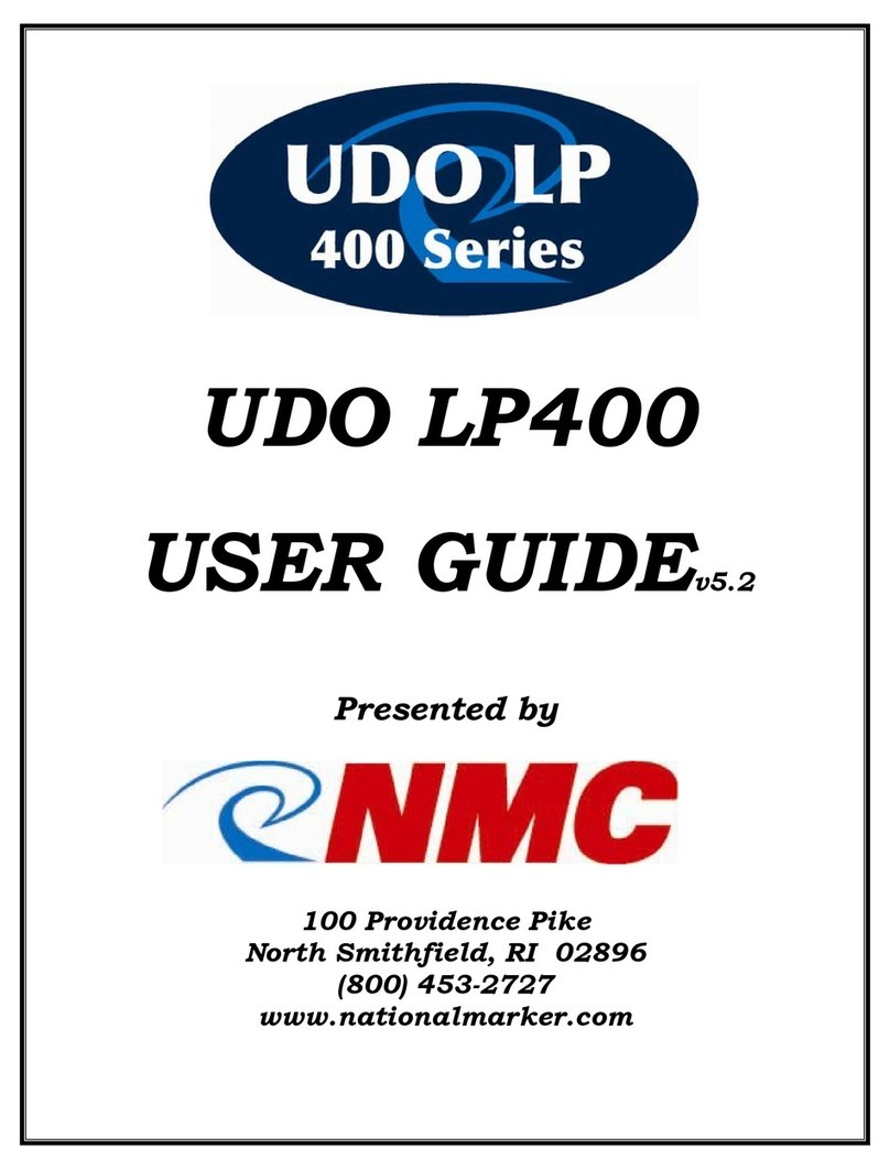 NMC UDO LP400 Series User manual
