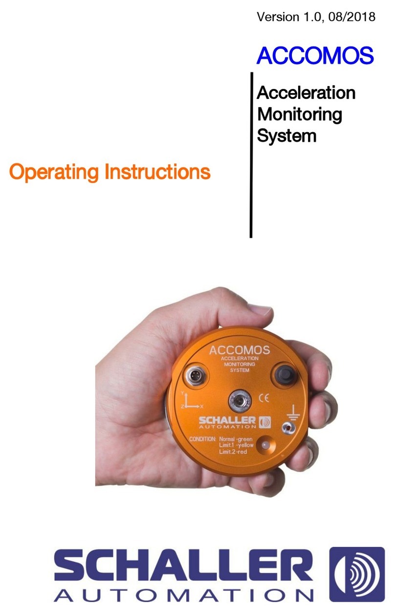 Schaller Automation ACCOMOS operating instructions