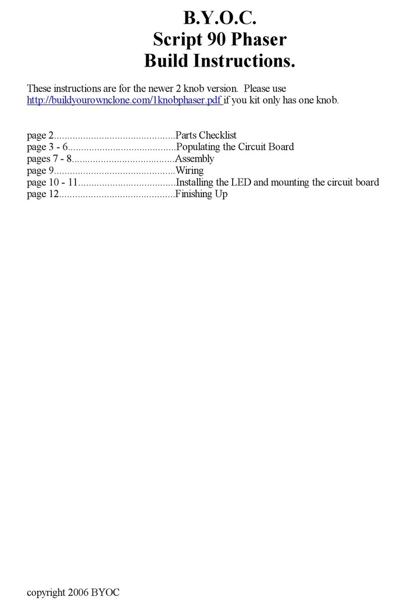 BYOC Script 90 Phase Build instructions