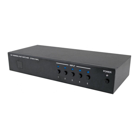 CYP CFSW-51MHL User manual