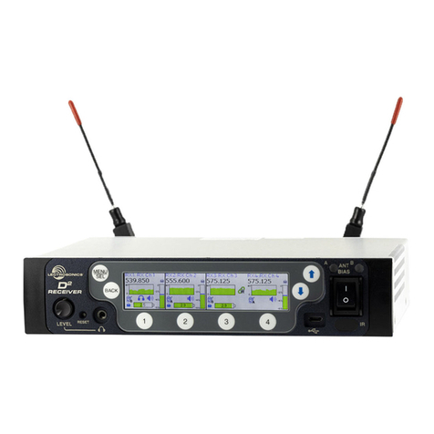 Lectrosonics D2 DSQD User manual