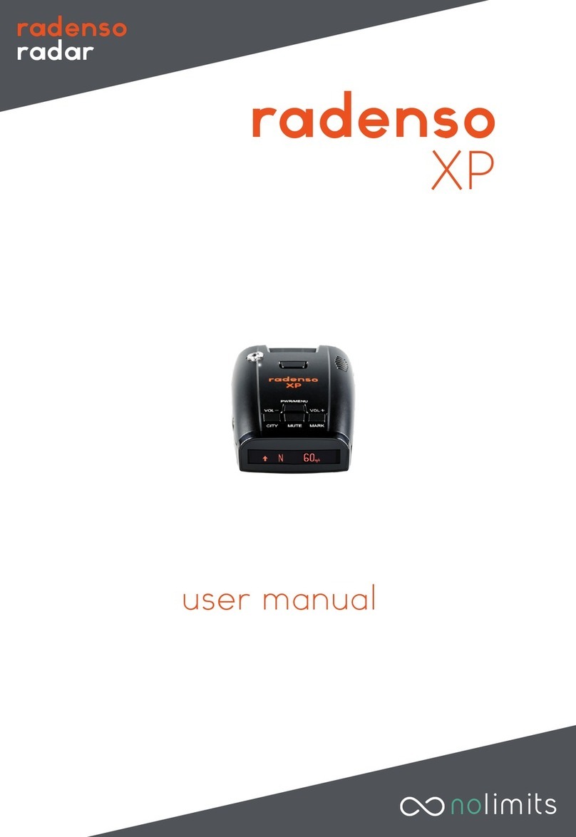 noLimits radenso XP User manual