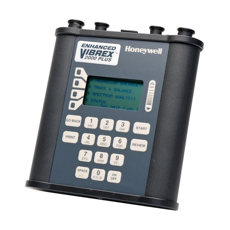Honeywell Vibrex 2000 User manual Honeywell Vibrex 2000 User manual