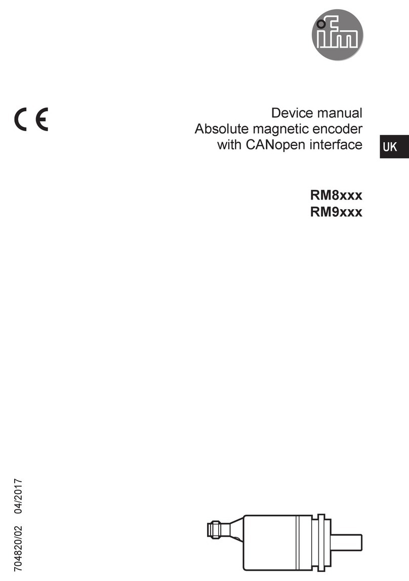 IFM RM8 Series Device manual