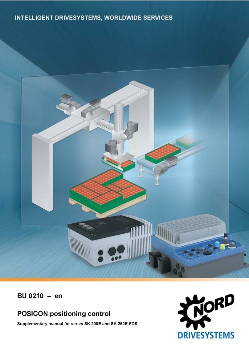 Nord Drivesystems SK 200E Series Instructions and recipes
