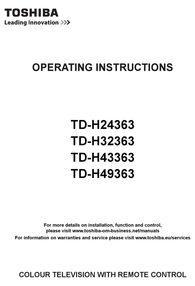 Toshiba TD-H24363 User manual