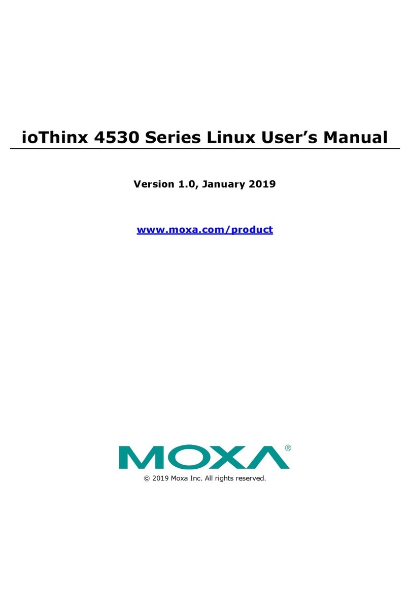 Moxa Technologies ioThinx 4530 Series User manual
