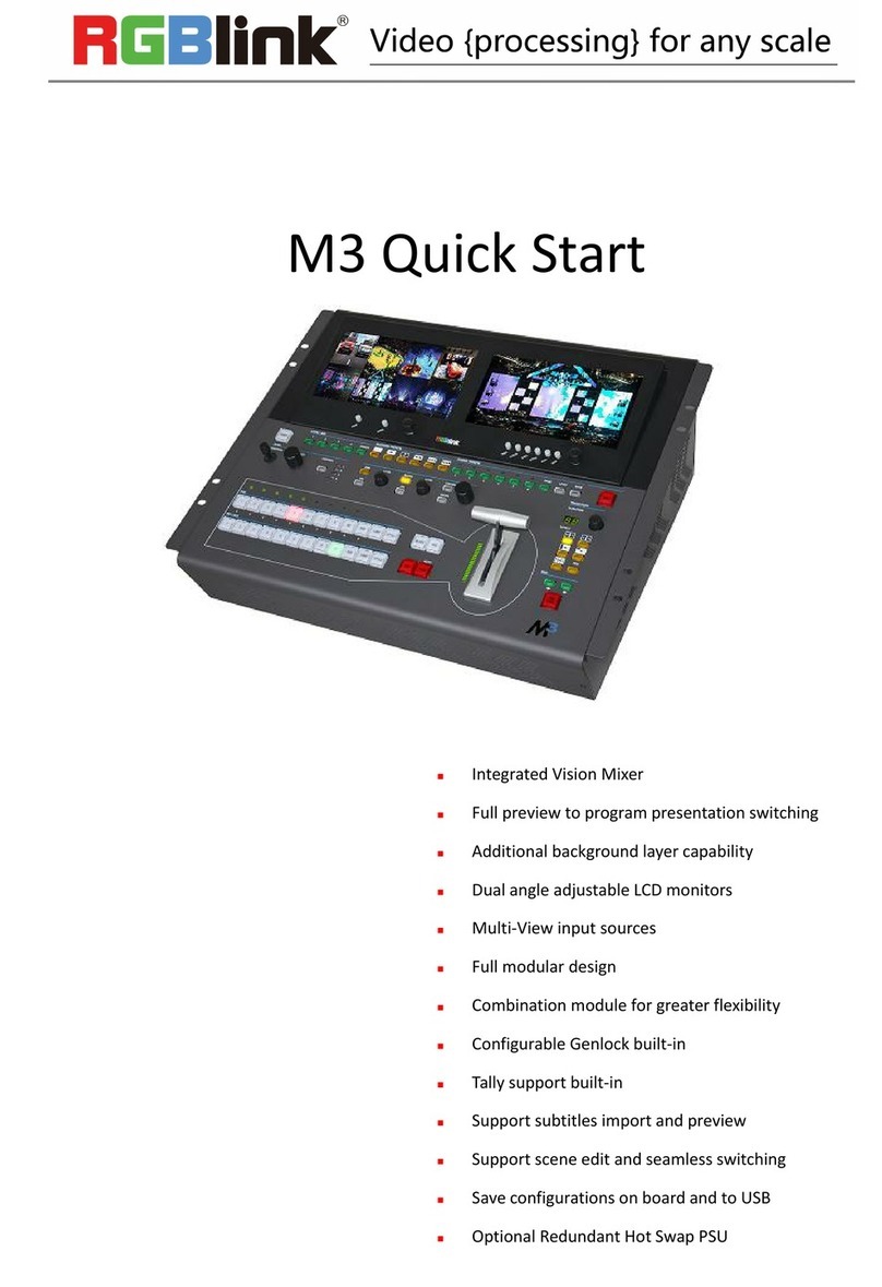 RGBlink M3 User manual