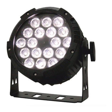 FOS Technologies PAR 18x12W PRO User manual