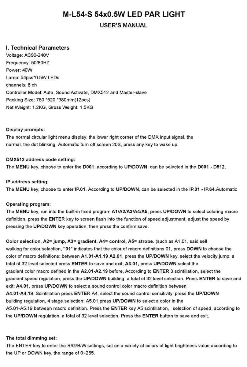 HD AUDIO SYSTEM M-L54-S user manual