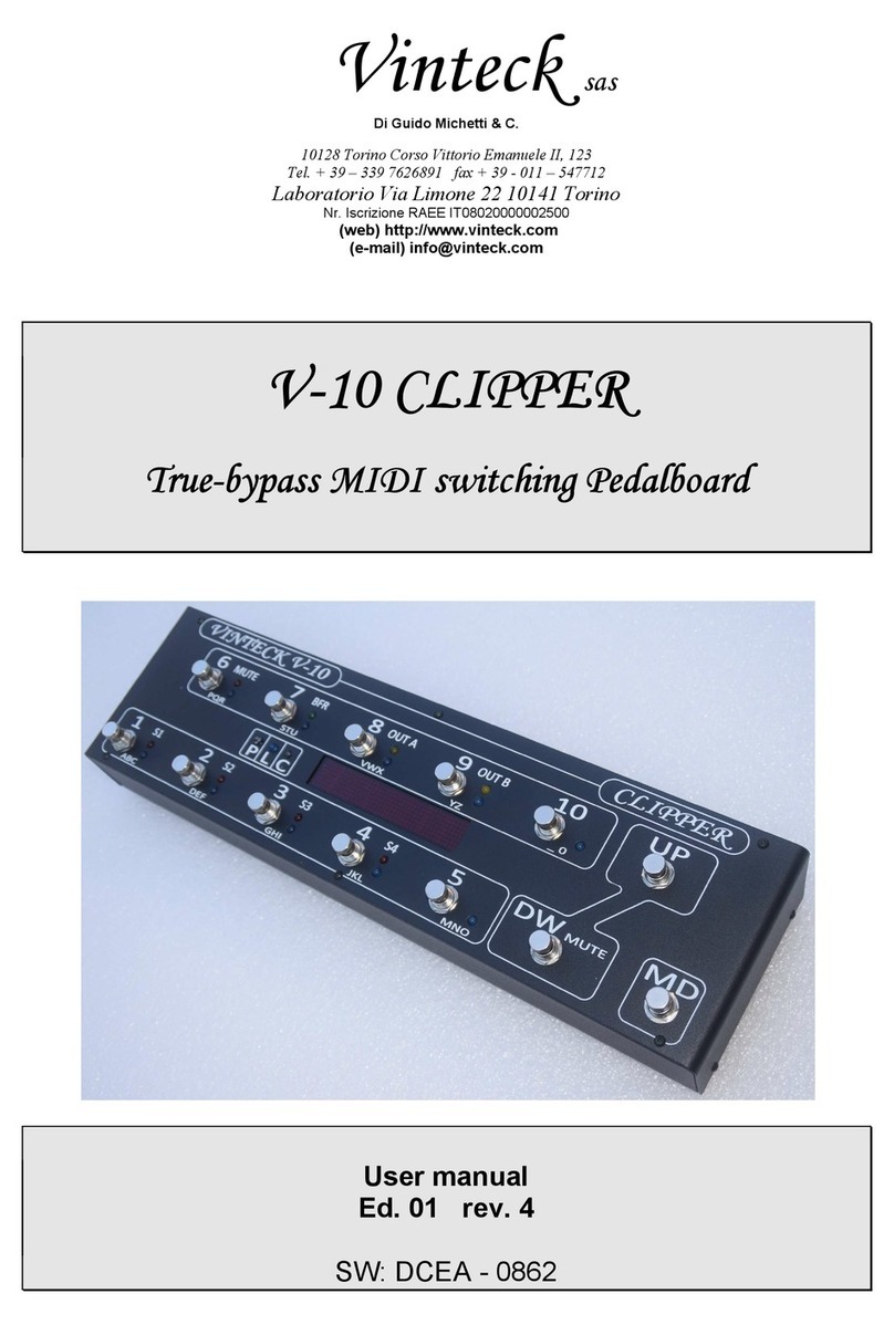 Vinteck V-10 CLIPPER user manual