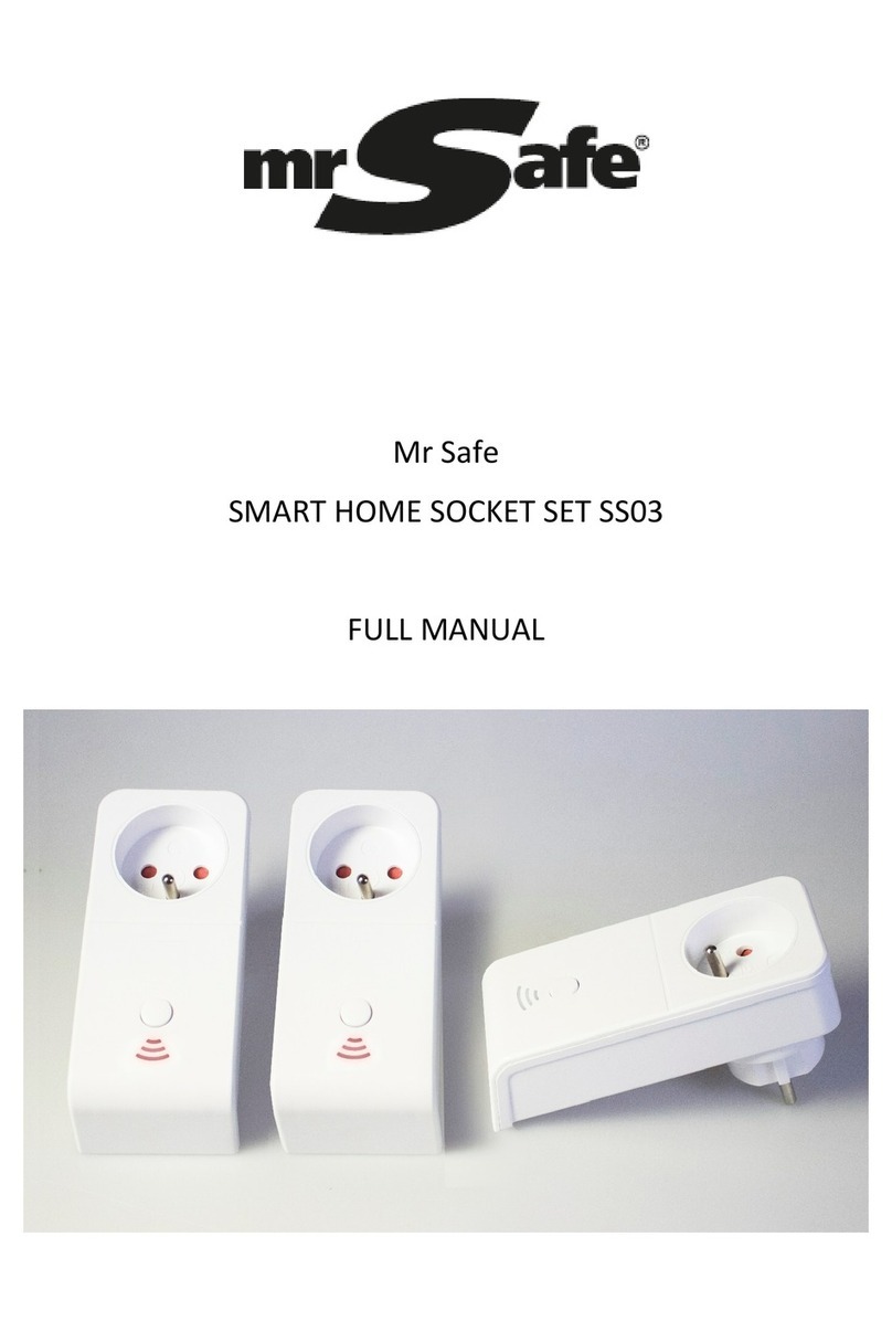 Mr Safe SS03 Installation instructions