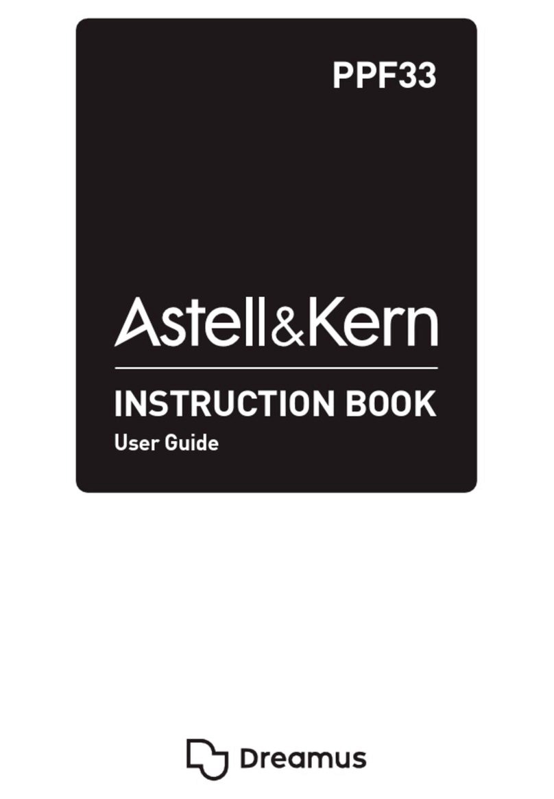Astell & Kern PPF33 instruction manual