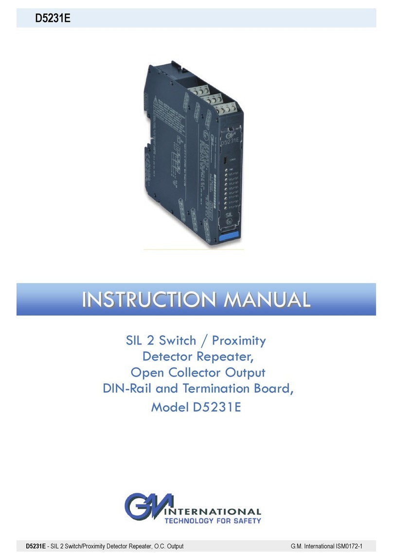 GM International D5231E instruction manual