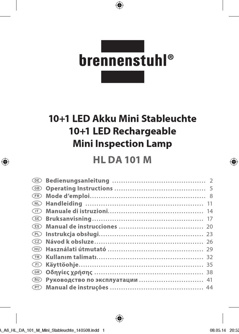 brennenstuhl HL DA 85 M operating instructions