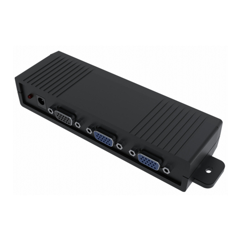 Vision VGA TECHSPLITTER owner's manual