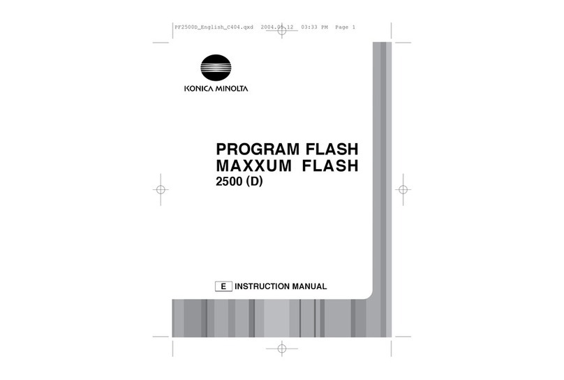 Konica Minolta PROGRAM 2500D User manual