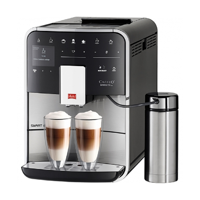 Melitta Caffeo Barista T Smart User manual