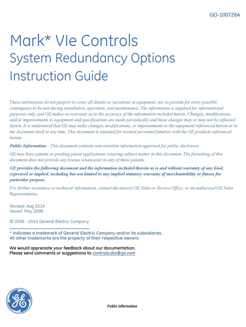 GE Mark VIe Instruction guide