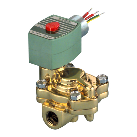 Asco 8221 Series Installation & maintenance instructions