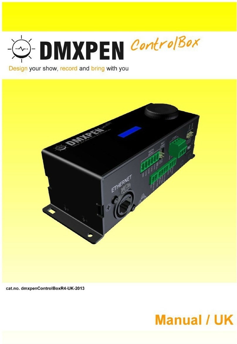 DMXPEN Control Box manual