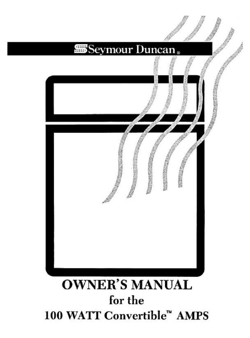 Duncan Convertible Head User manual