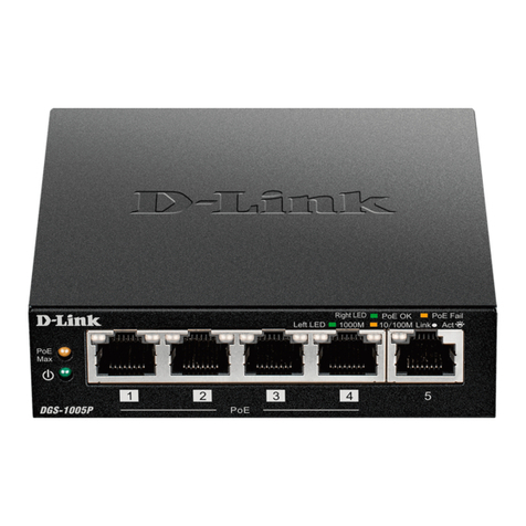 D-Link DGS-1005P User manual