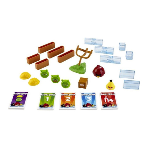 Mattel Angry Birds On Thin Ice Game User manual