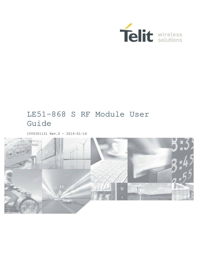 Telit Wireless Solutions LE51-868S DemoUnit user guide