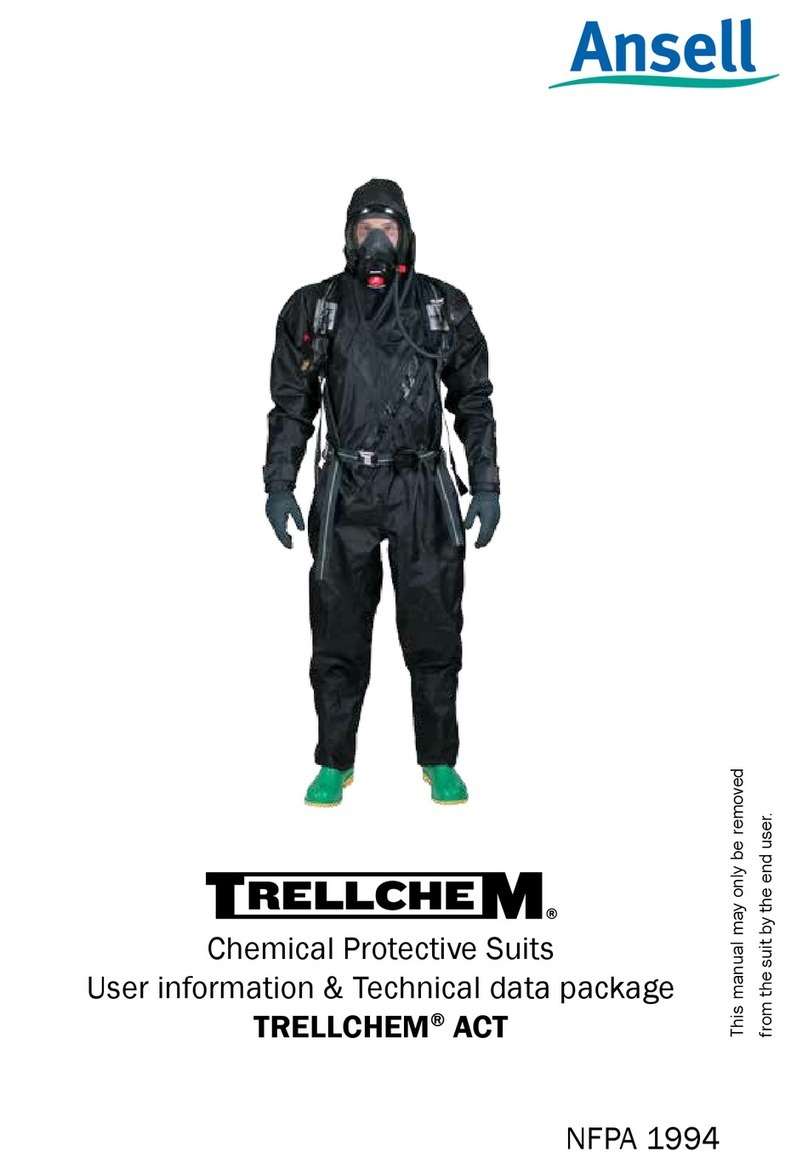 Ansell TRELLCHEM ACT User information & Technical data package