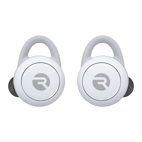 Raycon E100 Eardrums user guide