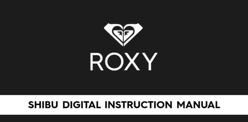 Roxy SHIBU DIGITAL instruction manual