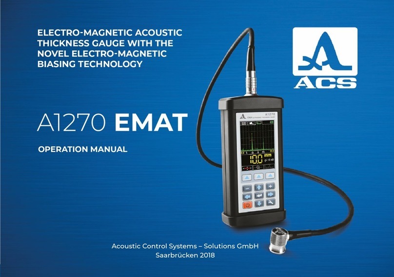 ACS A1270 EMAT User manual