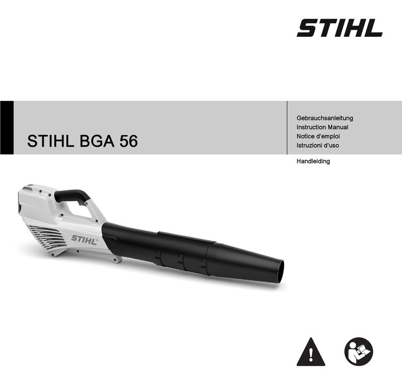 Stihl BGA 56 User manual