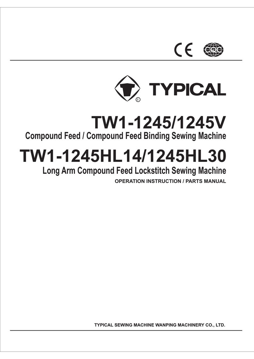 typical TW1-1245 Parts list manual