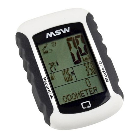 MSW Miniac GPS-333 instructions