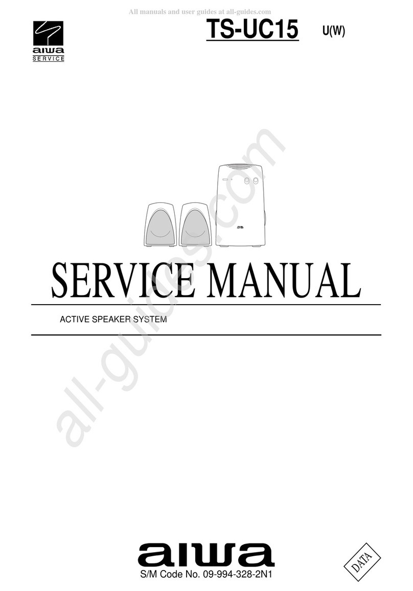 Aiwa TS-US15 Service manual