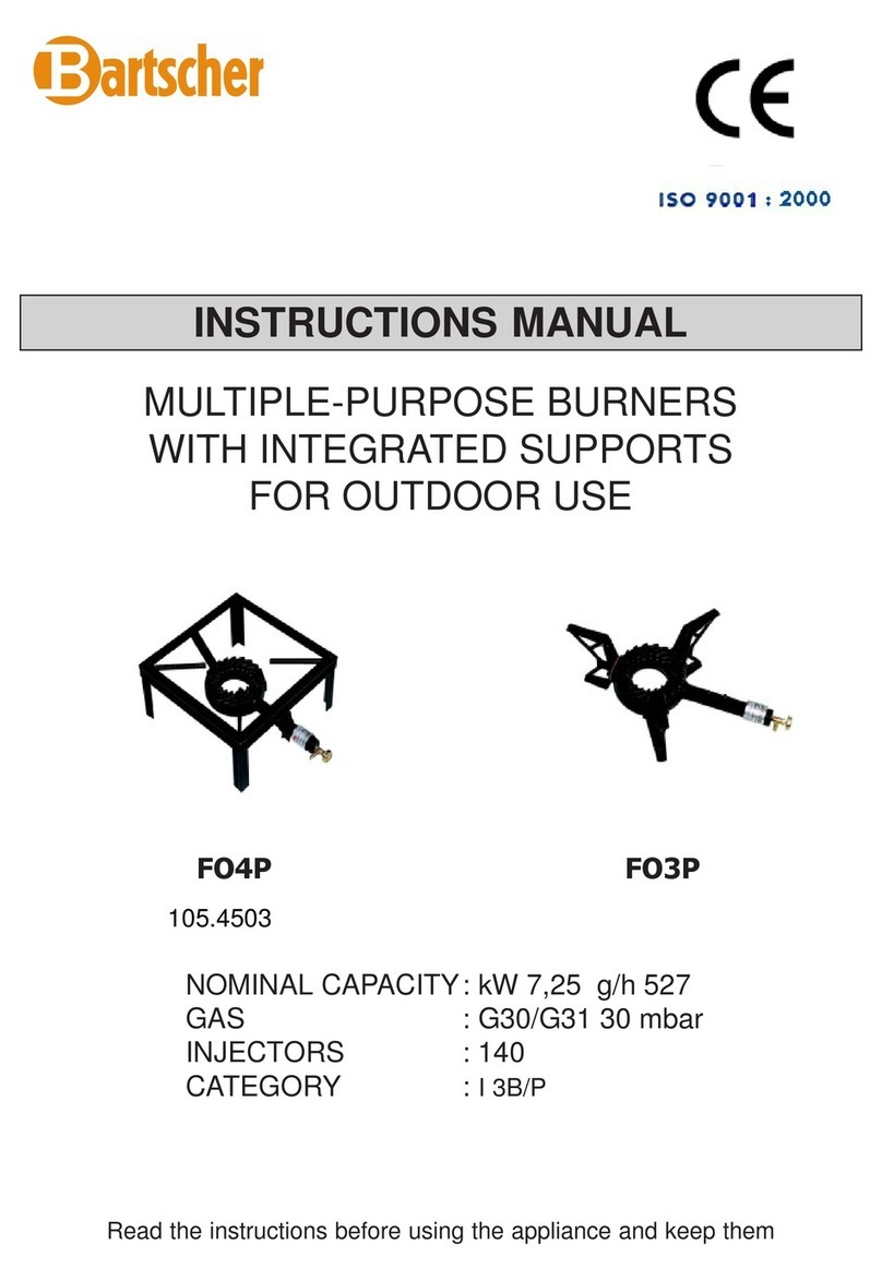 Bartscher FO4P instruction manual Bartscher FO4P instruction manual