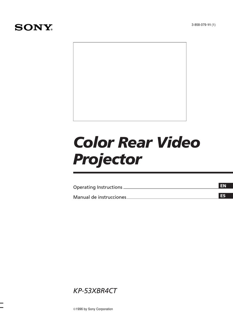 Sony KP-53XBR4CT User manual