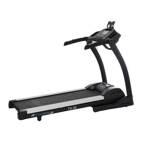 CARDIOSTRONG TX-50 Assembly and operating instructions