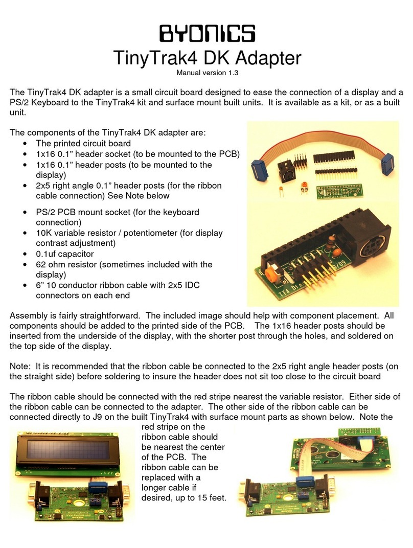 BYONICS TinyTrak4 manual