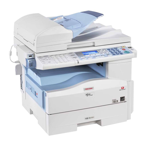 Ricoh Aficio MP 171F User manual
