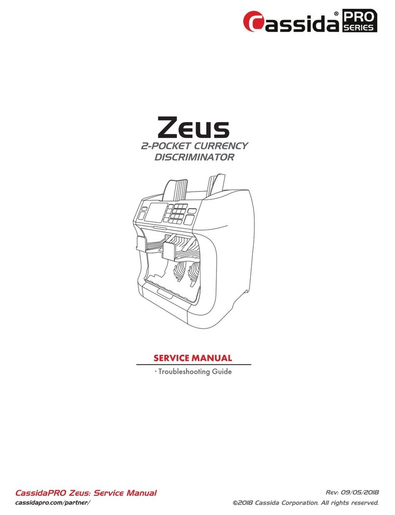 Cassida PRO Series Service manual